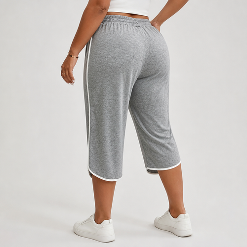 Comfort Stretch Plus-Size Capri Pants (Machine Washable)