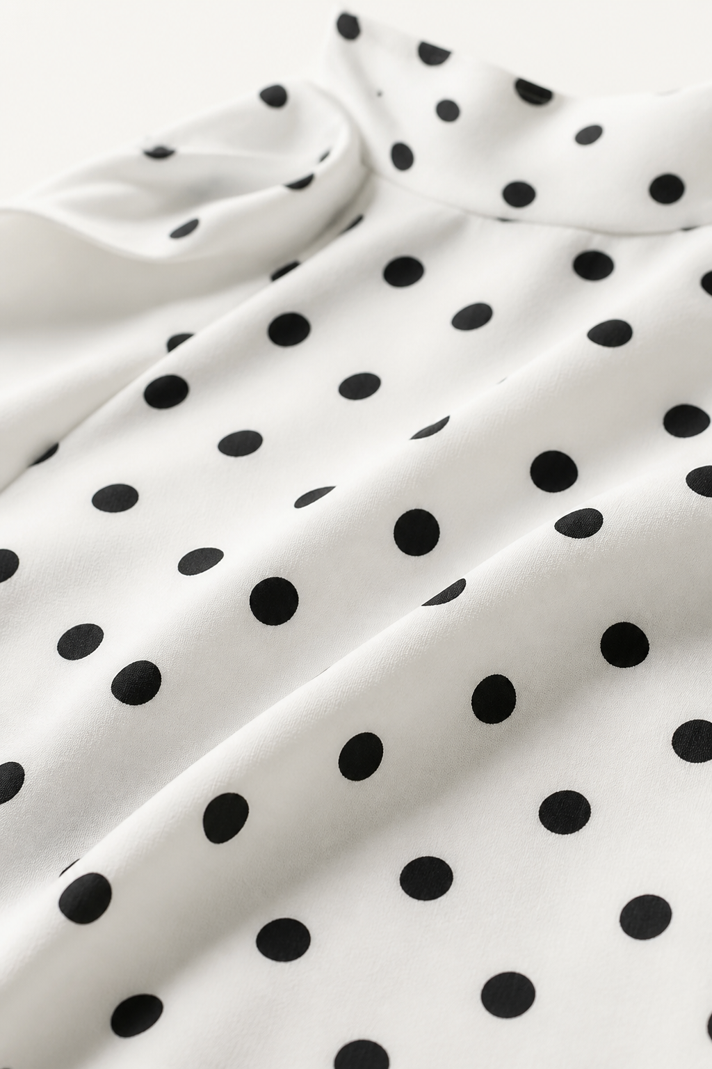 Off-Shoulder Backless Polka Dot Mini Dress
