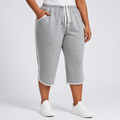 Comfort Stretch Plus-Size Capri Pants (Machine Washable)